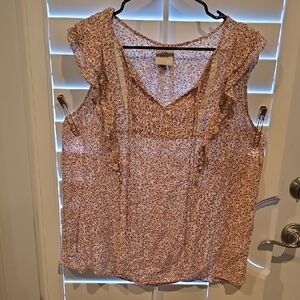 Women's Floral Top by Knox Rose - Pink